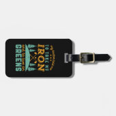 ゴルフおもしろいプレーヤーゴルファーズゴルフユーモア引用文 ラゲッジタグ (正面横)