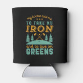 ゴルフおもしろいプレーヤーゴルファーズゴルフユーモア引用文 缶クーラー (裏面)