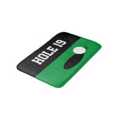 ゴルフおもしろいプレーヤー用の穴19グリーンパットバスマット バスマット (アングル)
