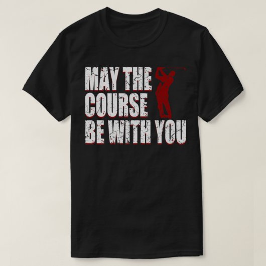 ゴルフおもしろいプレーヤー1 Tシャツ (デザイン正面)
