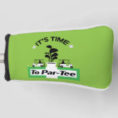 ゴルフおもしろいプロのゴルフ狂信的スポーツ2トン ゴルフヘッドカバー (正面)