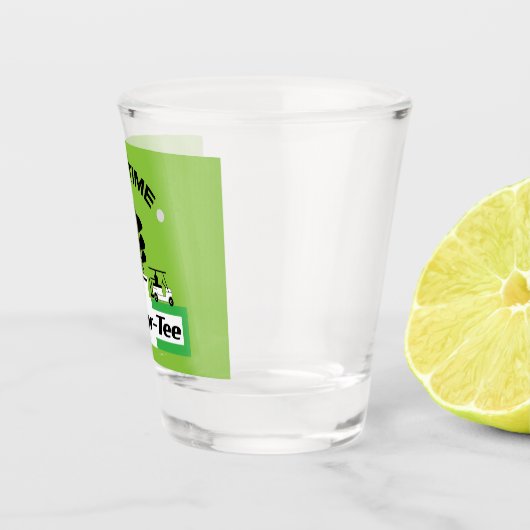 ゴルフおもしろいプロのゴルフ狂信的スポーツ ショットグラス (右)