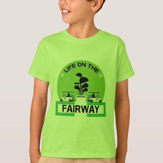 ゴルフおもしろいプロのゴルフ狂信的スポーツ Tシャツ (正面)