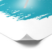 ゴルフおもしろいボールをグラブID466 ポスター (角)