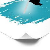 ゴルフおもしろいボールをグラブID466 ポスター (コーナー)