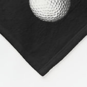 ゴルフおもしろいボールクリスマスツリークリスマスゴルフラブ フリースブランケット (角)