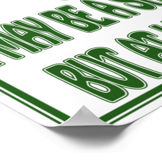 ゴルフおもしろいポスター:シャンカポトムス海馬 ポスター (角)