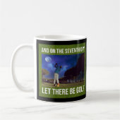 ゴルフおもしろいマグ コーヒーマグカップ (左)