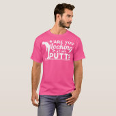 ゴルフおもしろいメンズゴルフユーモアゴルファー Tシャツ (正面フル)
