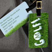 ゴルフおもしろいモノグラムゴルフ旅行荷物タグ ラゲッジタグ