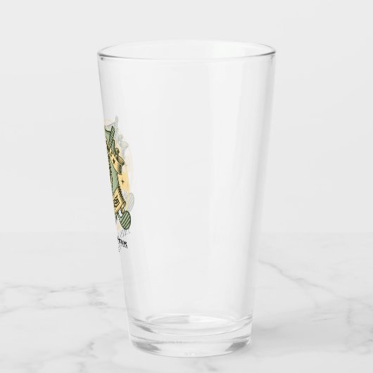 ゴルフおもしろいユーモアのある引用文カスタムヴィンテージ タンブラーグラス (左)