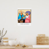 ゴルフおもしろいユーモアのポスター ポスター (キッチン)