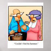 ゴルフおもしろいユーモアのポスター ポスター (正面)