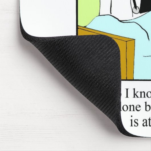 ゴルフおもしろいユーモアマウスパッドプレゼント マウスパッド (コーナー)