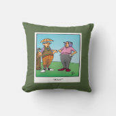 ゴルフおもしろいユーモア枕ギフト クッション (正面)