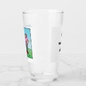 ゴルフおもしろいユーモビアグラス タンブラーグラス (左)