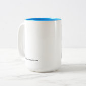 ゴルフおもしろいユーモマグ ツートーンマグカップ (正面左)