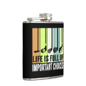ゴルフおもしろいライフ選択クラブ フラスク (右)