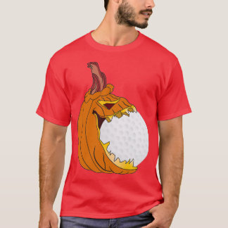 ゴルフおもしろいラバーハロウィーン Tシャツ