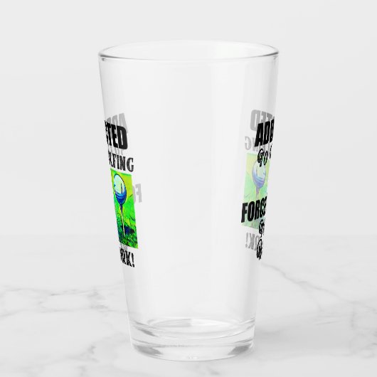 ゴルフおもしろいワーク引用文スポーツ趣味メンズ タンブラーグラス (右)