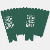 ゴルフおもしろいワードアートパーティー フェイバーボックス (見開き)