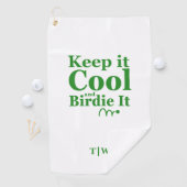 ゴルフおもしろい保、それクールとバーディ ゴルフタオル (インサイチュ)