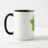 ゴルフおもしろい愛好家のゴルフマグ マグカップ (左)