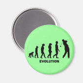 ゴルフおもしろい笑わされる マグネット (正面/裏面)