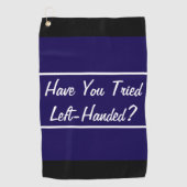 ゴルフおもしろい者の離れナイ・ブルーの手でプレゼント ゴルフタオル (正面)