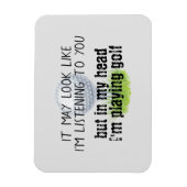 ゴルフおもしろい マグネット (縦)