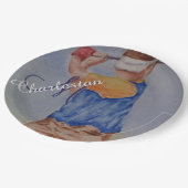 ゴルフお祝いパーティー ペーパープレート (アングル)