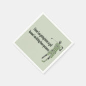 ゴルフが上達 スタンダードカクテルナプキン (角)