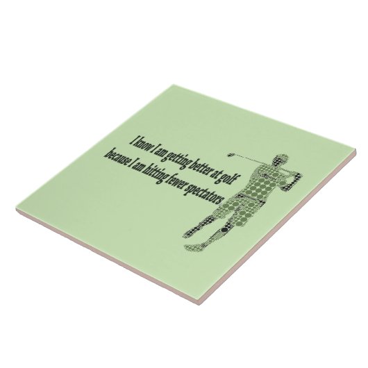 ゴルフが上達 タイル (側面)