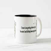 ゴルフが上達 ツートーンマグカップ (正面右)