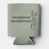 ゴルフが上達 缶クーラー (正面)