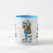 ゴルフが好きで超能力は? マグカップ (中央)