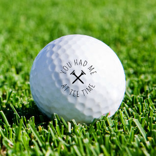 ゴルフが好きなカップルに Funny Romantic Golfing You Had Me At ゴルフボール
