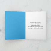 ゴルフけがの回復ユーモアのあるが良くなる カード (内部)