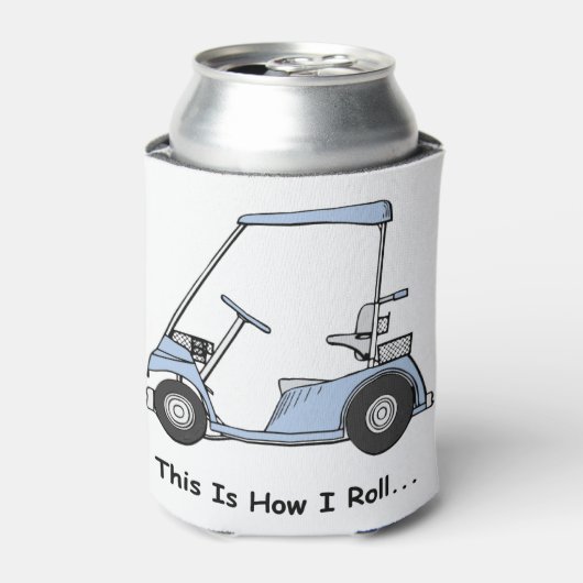 ゴルフこれが私の方転が法 缶クーラー (缶正面)