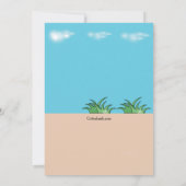 ゴルフしませんか 招待状 (裏面)