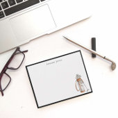 ゴルフでノートカードをパーソナライズ サンキューカード