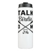 ゴルフでバーディーをおもしろい話す タンブラー (正面)