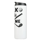 ゴルフでバーディーをおもしろい話す タンブラー (回転右)