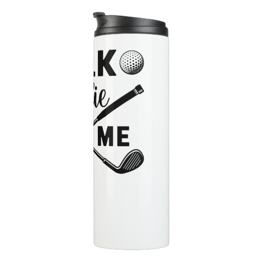 ゴルフでバーディーをおもしろい話す タンブラー (回転右)