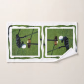 ゴルフでパーを作ろう。 バスタオルセット (ハンドタオル)