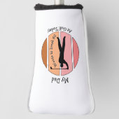 ゴルフで私のスコアを割りたい ゴルフヘッドカバー (回転90)