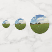 ゴルフで試合を行う コンフェッティ (正面)