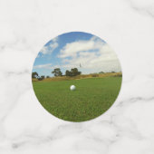 ゴルフで試合を行う コンフェッティ (スモール正面)