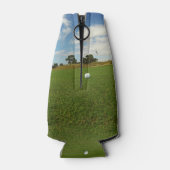 ゴルフで試合を行う ボトルクーラー (裏面)