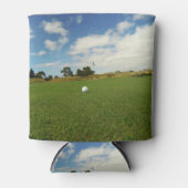 ゴルフで試合を行う 缶クーラー (正面)